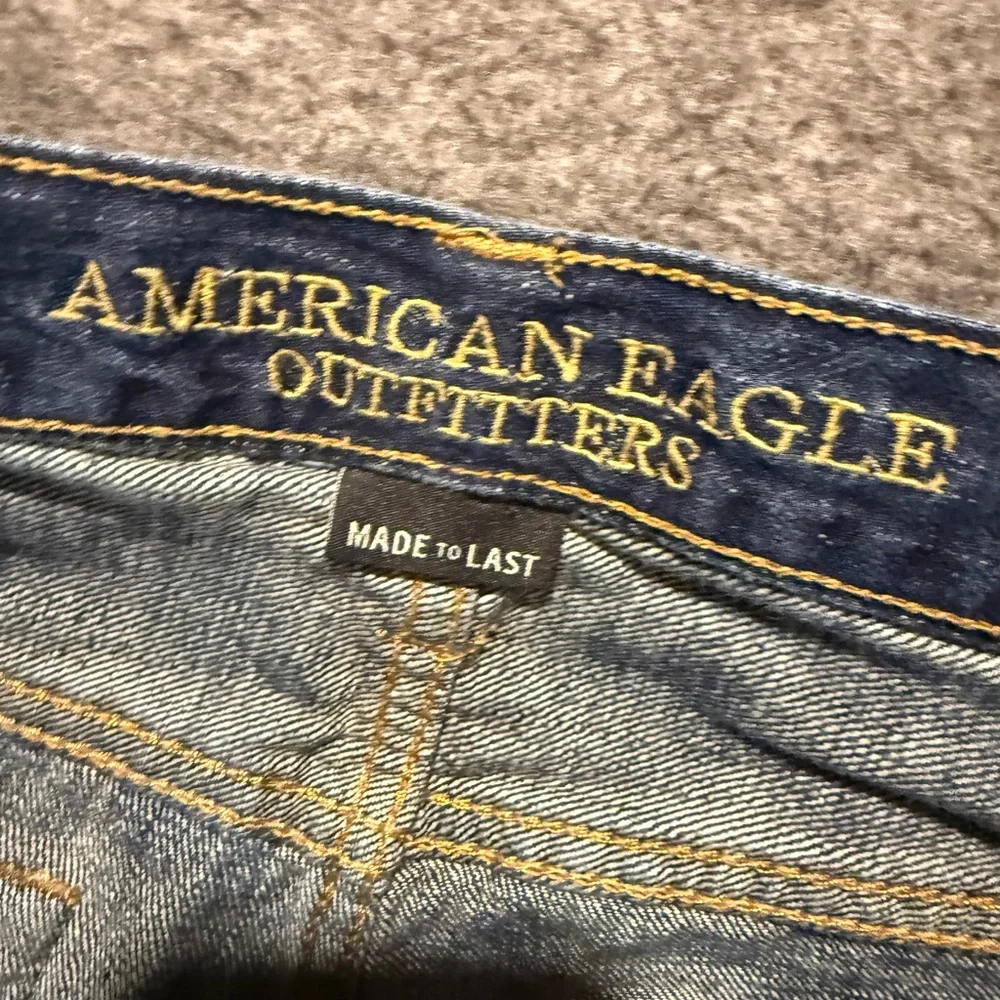 American Eagle jeans men’s 30x34 blue Relaxed Straight cotton comfort